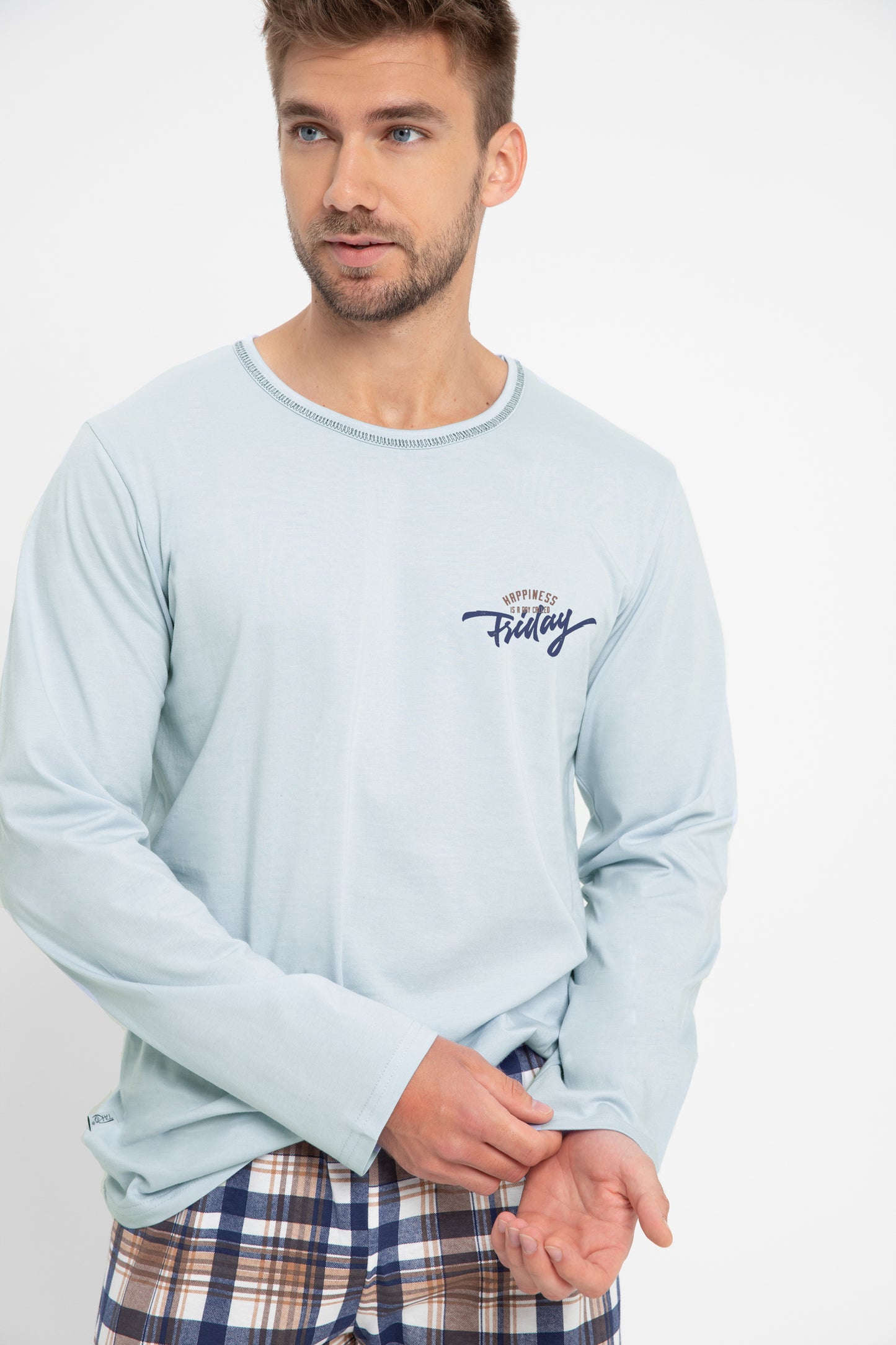 Pijama plus size de barbati