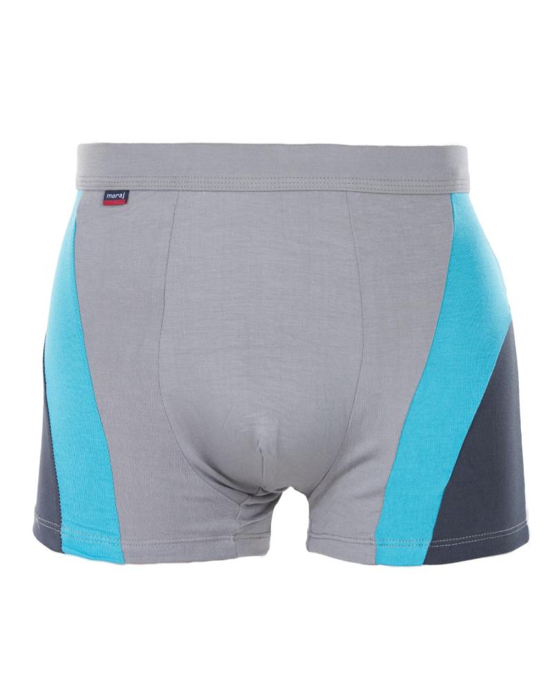 Boxeri cu dunga pe picior din bambus