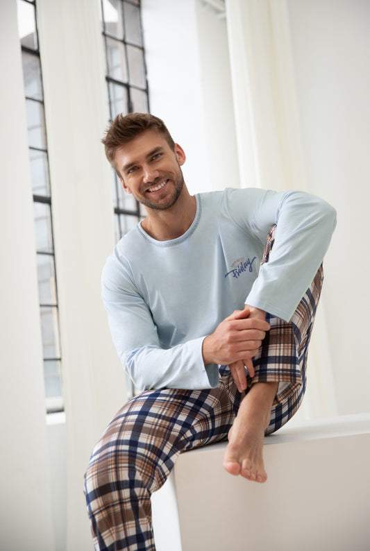 Pijama plus size de barbati