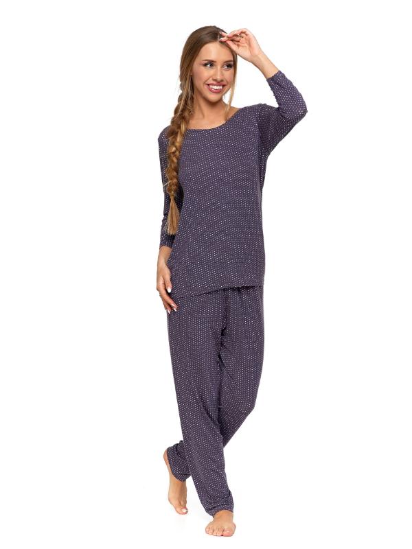 Pijama din vâscoza cu buline