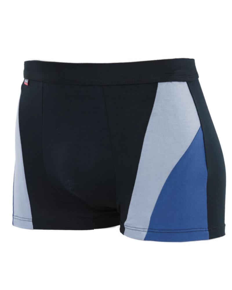 Boxeri cu dunga pe picior din bambus