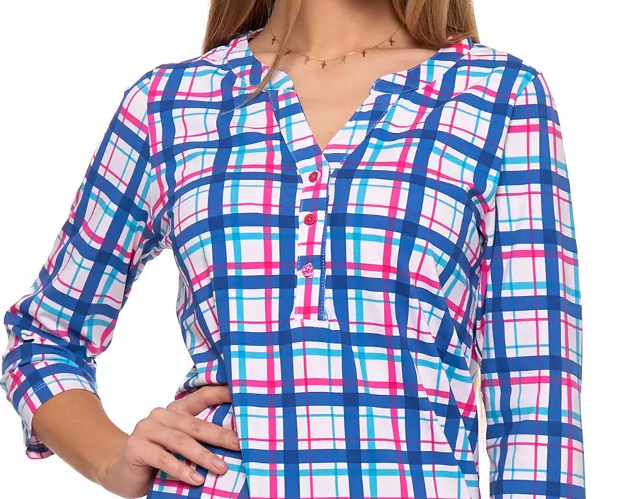 Camasa de noapte in carouri