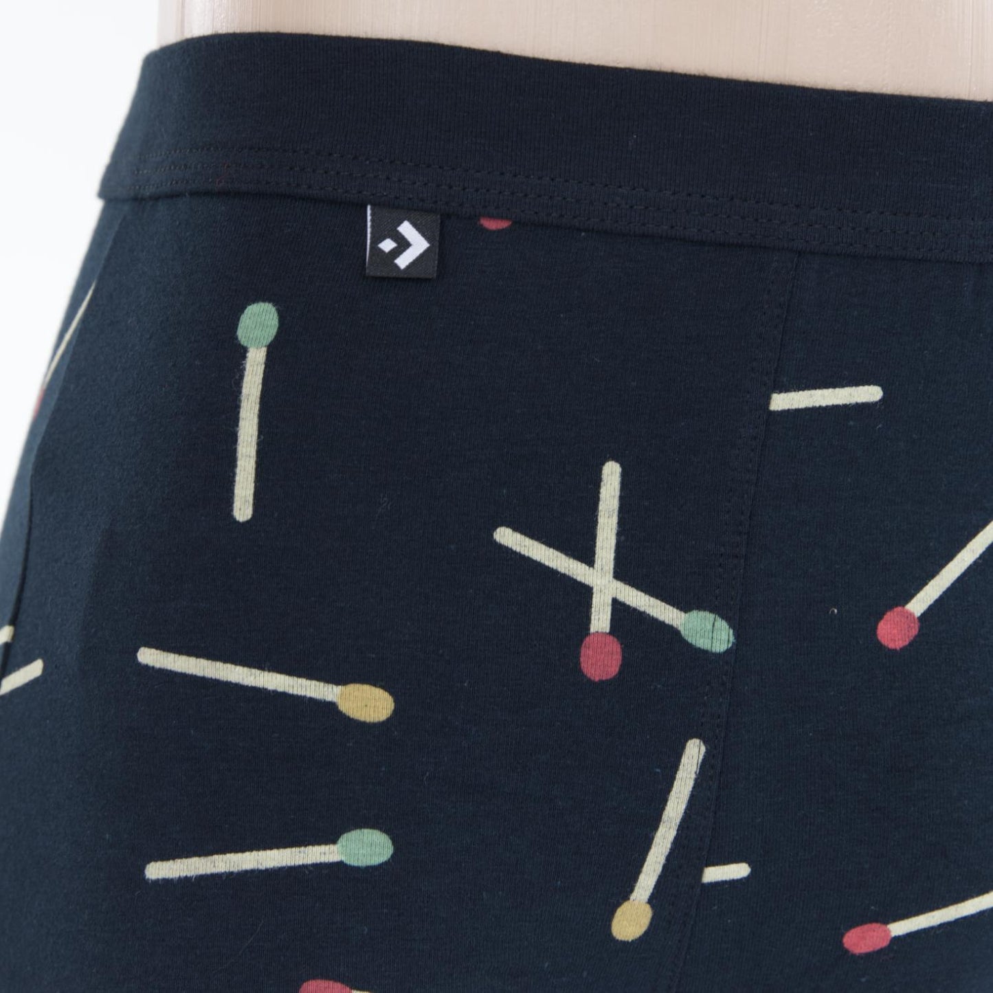 Boxeri cu print de chibrit