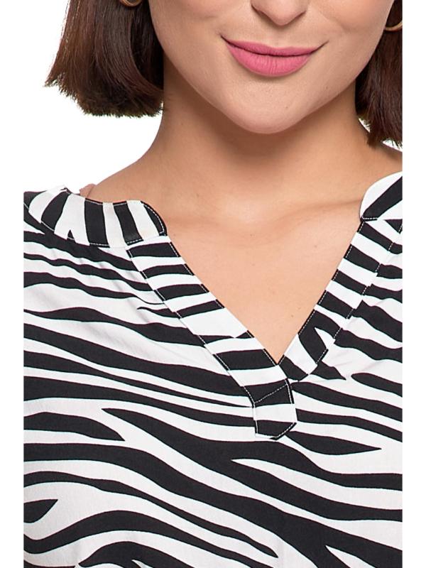 Rochie din viscoza cu cordon