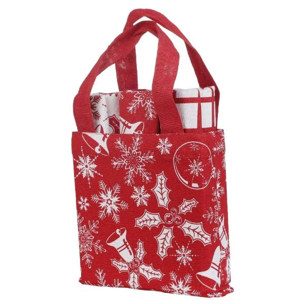 Set prosoape de bucatarie”Rosu”