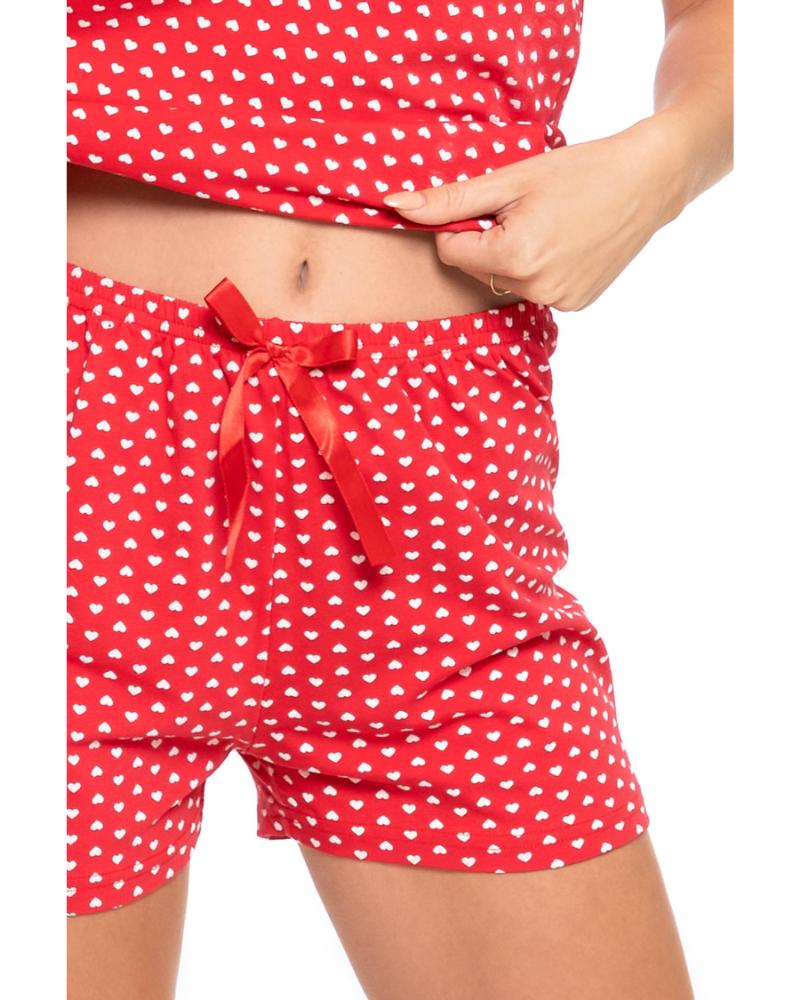 Pijama cu maneca scurta si pantalon scurt