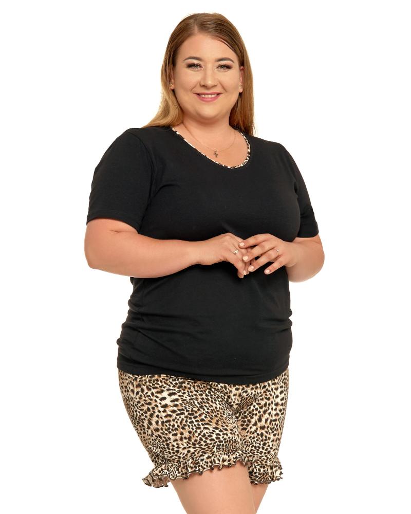 Pijama plus size animal print