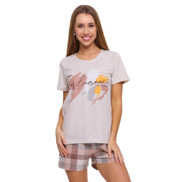 Pijama cu mâneca scurtă "Influencer"