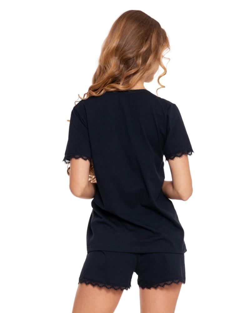 Compleu din bumbac cu dantela