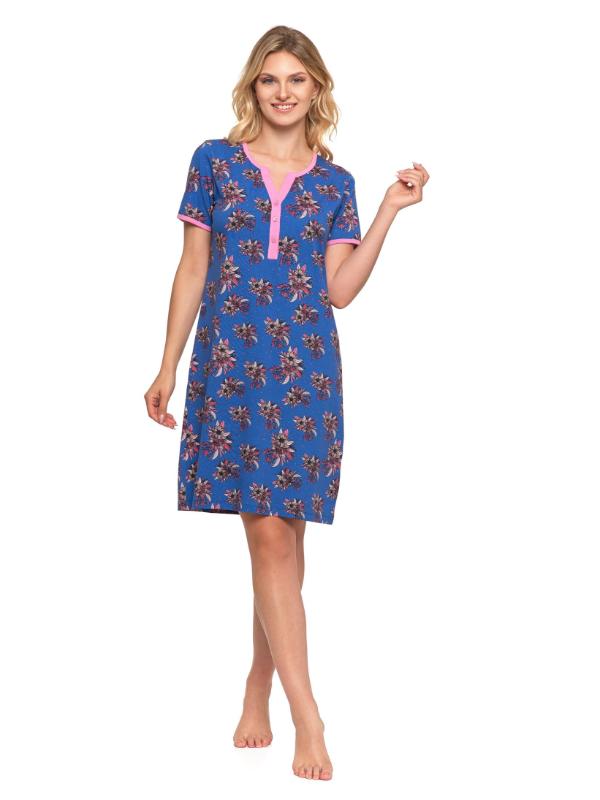 Cămașa de noapte plus size din bumbac