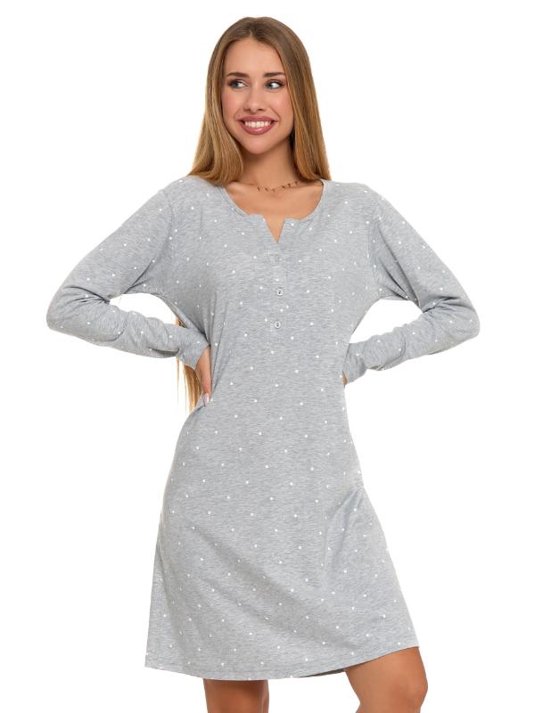 Cămașa de noapte cu mâneca lungă