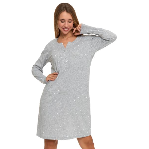 Cămașa de noapte cu mâneca lungă