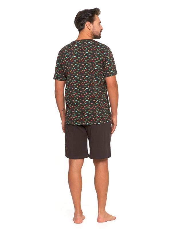 Pijama maro din bumbac