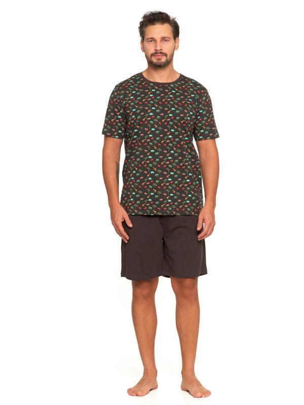 Pijama maro din bumbac