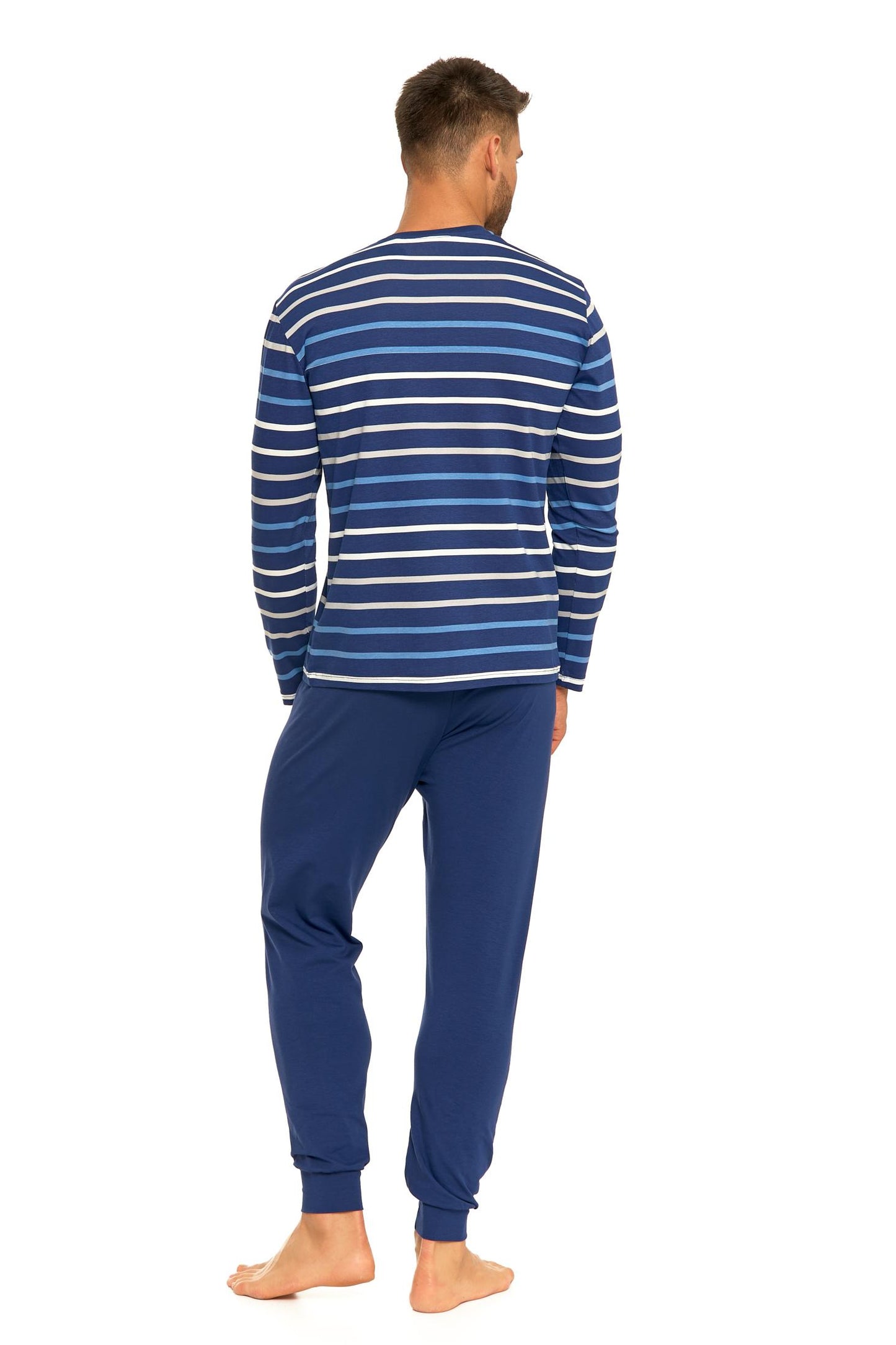 Pijama cu dungi de barbat