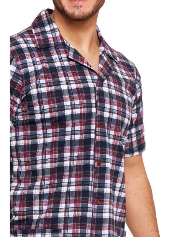 Pijama descheiata plus size