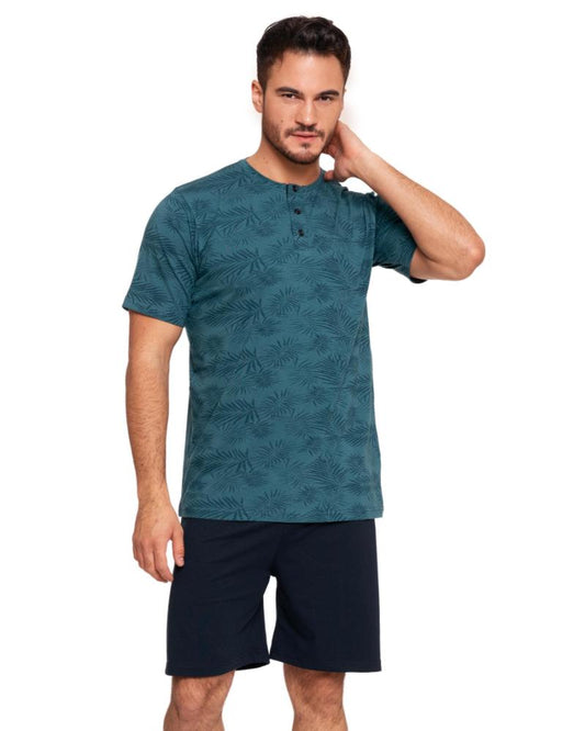 Pijama cu maneca scurta de barbati