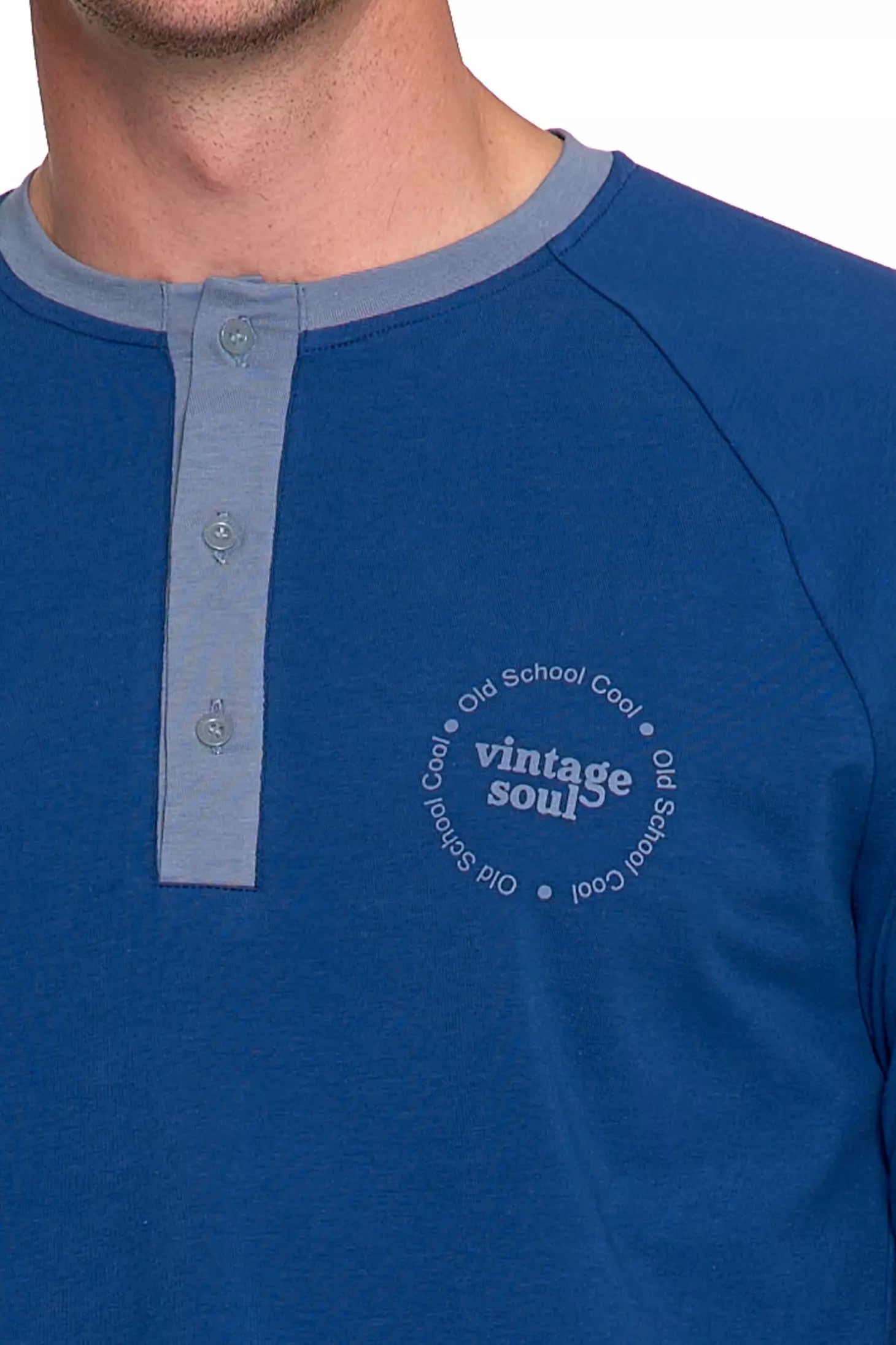 Pijama barbati cu mansete