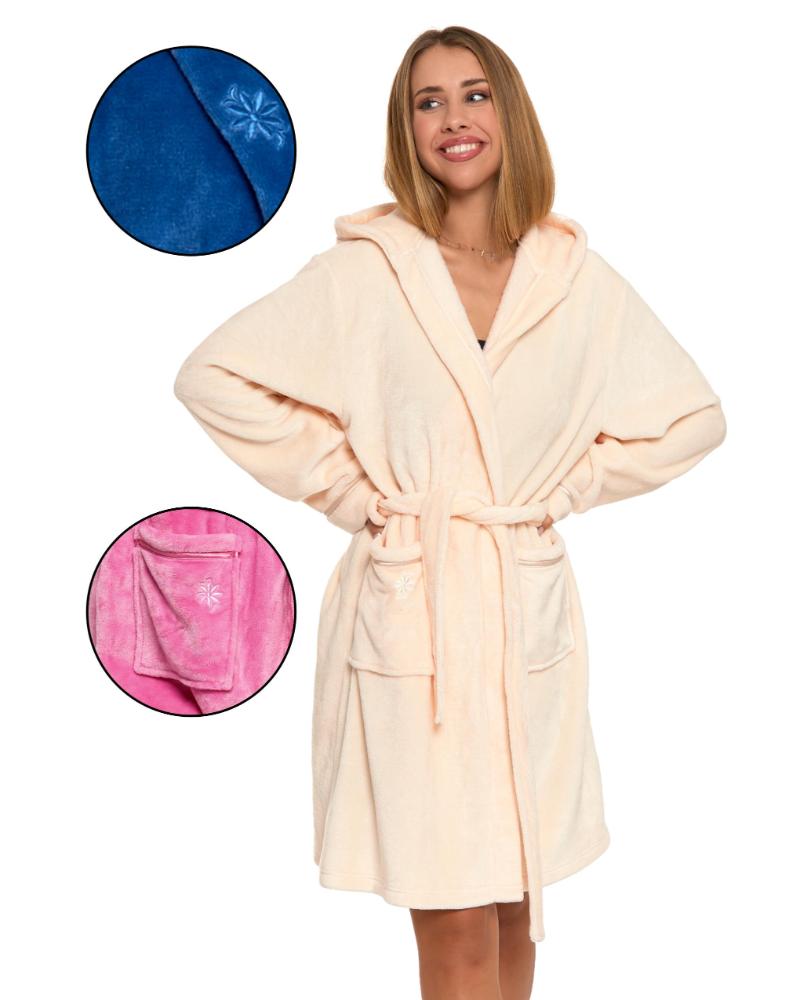 Halat de baie cu glugă