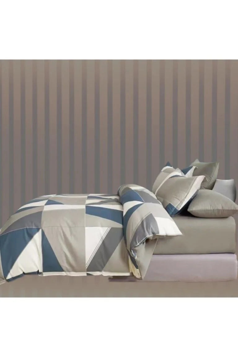 Lenjerie de pat percalle, gri