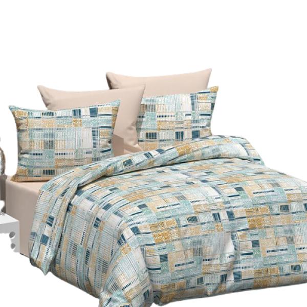 Lenjerie de pat bumbac „Carouri”